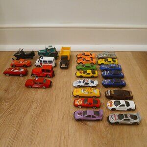 Toy Cars - Set of 24 - EUC